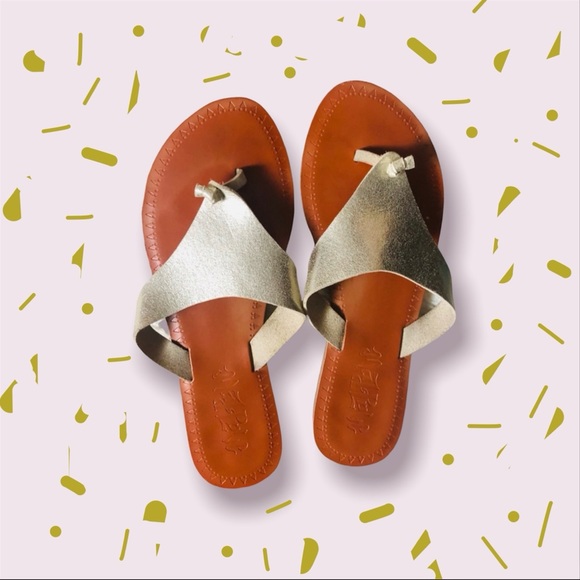 ☀️Boho gold sandals - Picture 2 of 3